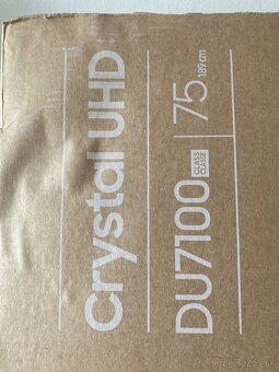 Samsung 75 crystal - 2