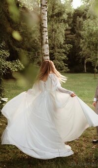 Boho svadobné šaty - 2