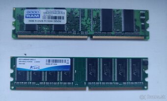 predám retro RAM moduly DDR + DDR2 - 2