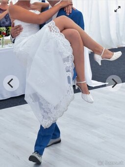 Svadobné šaty atypický strih - 2