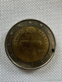 Cyperská 2eurová minca - 2