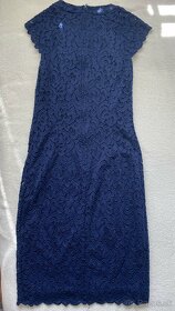 Tmavo modré šaty  - S - 2