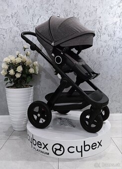 TROJKOMBINÁCIA STOKKE TRAILZ BLACK MELANGE - 2