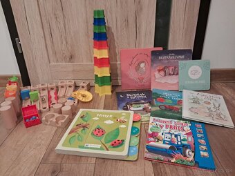 Hračky, vkladačky, knihy, drevené hračky, puzzle - 2