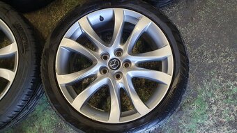 Originál disky Mazda R19 5x114,3 + letné pneu Uniroyal 2023 - 2