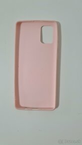 Ružový obal / kryt na Samsung galaxy A71
- 2