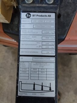 Vysokozdvižný vozík LSV 1250 E /10 - 2