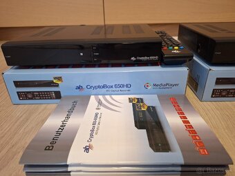 AB Cryptobox 650 HD, 2ks 50€ - 2