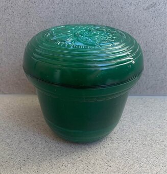 Malachitove sklo-sviecka - 2