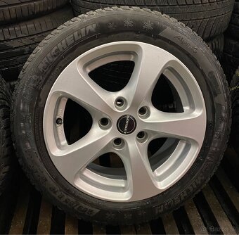 5x120 R16 7J ET34 + 205/55 R16 Michelin zimné - 2