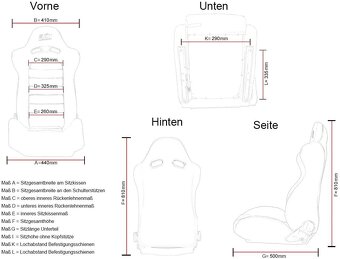 Predám športové sedačky - 2