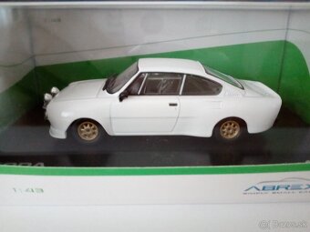 Predám modely aut škoda 130rs 1:43.Biele 30€. - 2