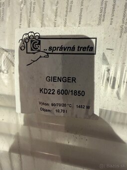 Kúpeľnovy Radiator Gienger - 2