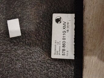 Látkové koberčeky Škoda Karoq - 2