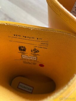 Detske zlte gumaky Hunter - 2