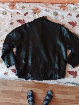 Koženková jarná bunda - 2