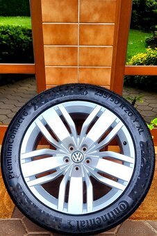 alu R20 5x112, pneu 255/50, orig. VW Touareg (+ Audi Q7) - 2