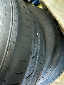 Predám originál disky Fiat 500 s pneu. - 2