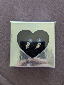 Náušnice Petra Toth - Nezabudky - 2