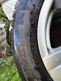 205/55 r16 zimné pneu + originál disky BMW - 2
