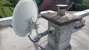 satelitná parabola satelit sirka 60cm s držiakom na stenu - - 2