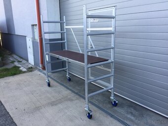 Pojazdné hliníkové lešenie. AL 75 - ZOSILNENÉ - 2