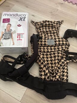 Nosič Manduca pepita-black - 2