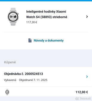 xiaomi watch s4 strieborná - 2