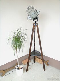 Starožitná stojaca lampa - 2
