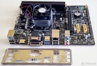ASUS AM1M - A + AMD Athlon X4 5350 + 16GB DDR3 - 2