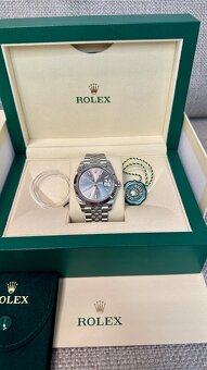 Rolex Datejust 41 Rhodium Jubille Biele zlato - 2
