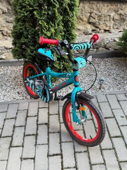 Detský bicykel 16 KELLYS Wasper blue - 2