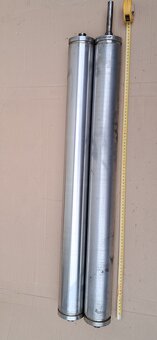 Predám ocelové valce ... ø-85mm...dĺžka-880mm... ø-na ložisk - 2