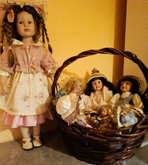 porcelánové bábiky 11ks - 2