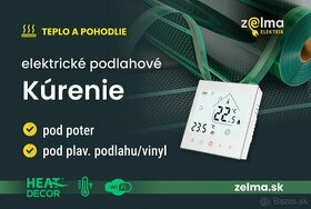 el. podlahové VYKUROVANIE - celý VÝCHOD SK - 2