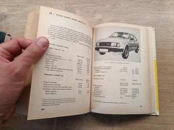 Údržba ŠKODA 105, 120, 130, Garde, Rapid, 1986 - 2