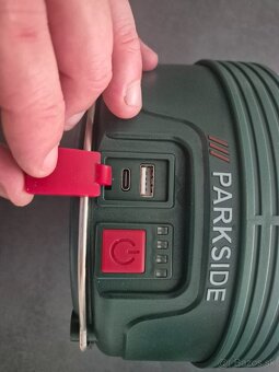 Parkside Aku pracovné svietidlo 360° - 2