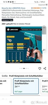 Nitovacie kliešte - 2