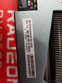 AMD RX 7600 8GB - 2