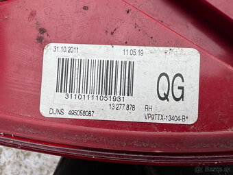 Opel insignia MK1 kombi zadné pravé svetlo - 2