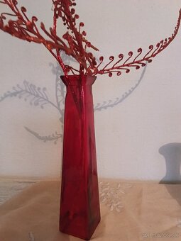 Červená a medená vaza - 2