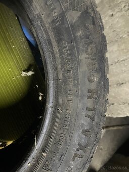 215/55 r17 zimné continental - 2