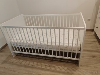 Detská postieľka biela - 2