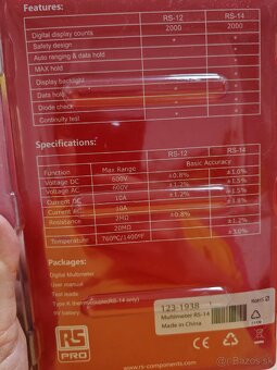 Multimeter Compact Digital RS - 2