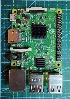 Raspberry Pi 3B s chladením + Zdroj 5.1V/3A s vypínačom - 2