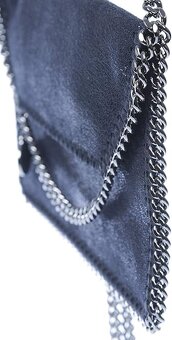 Stella McCartney - Dámska kabelka 349448W9056 Blue Mini Fala - 2
