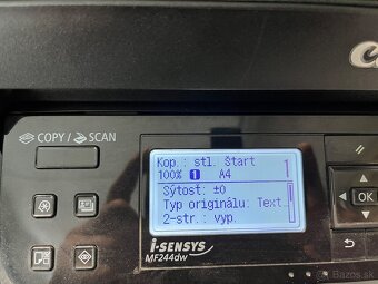 Predám CANON i-Sensys MF244dw - 2