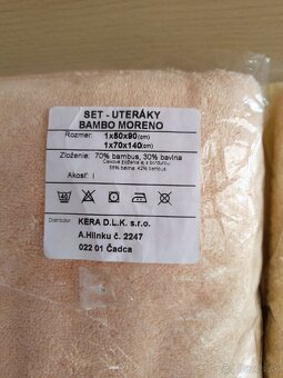 Uterák a osuška - 2