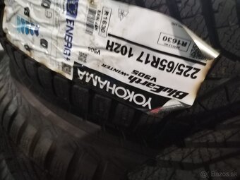 Toyota RAV4 zimný alu komplet R17 - nepoužitý + Yokohama - 2