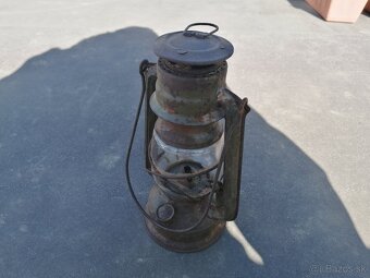 Predám starožitná petrolejová lampa - 2